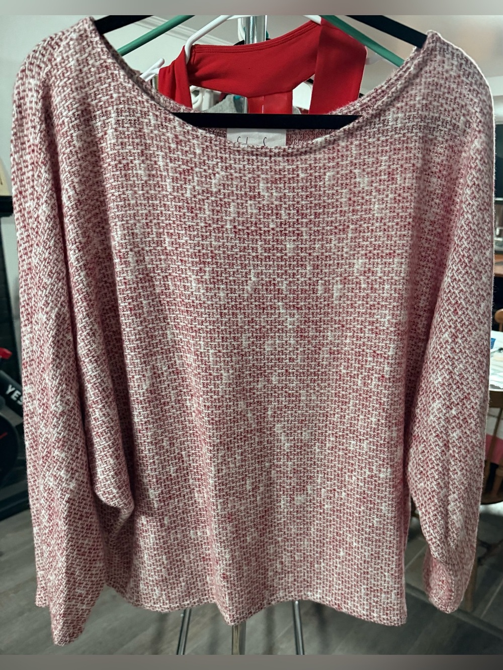 Sadie & Sage Textured Long Sleeve Sweater